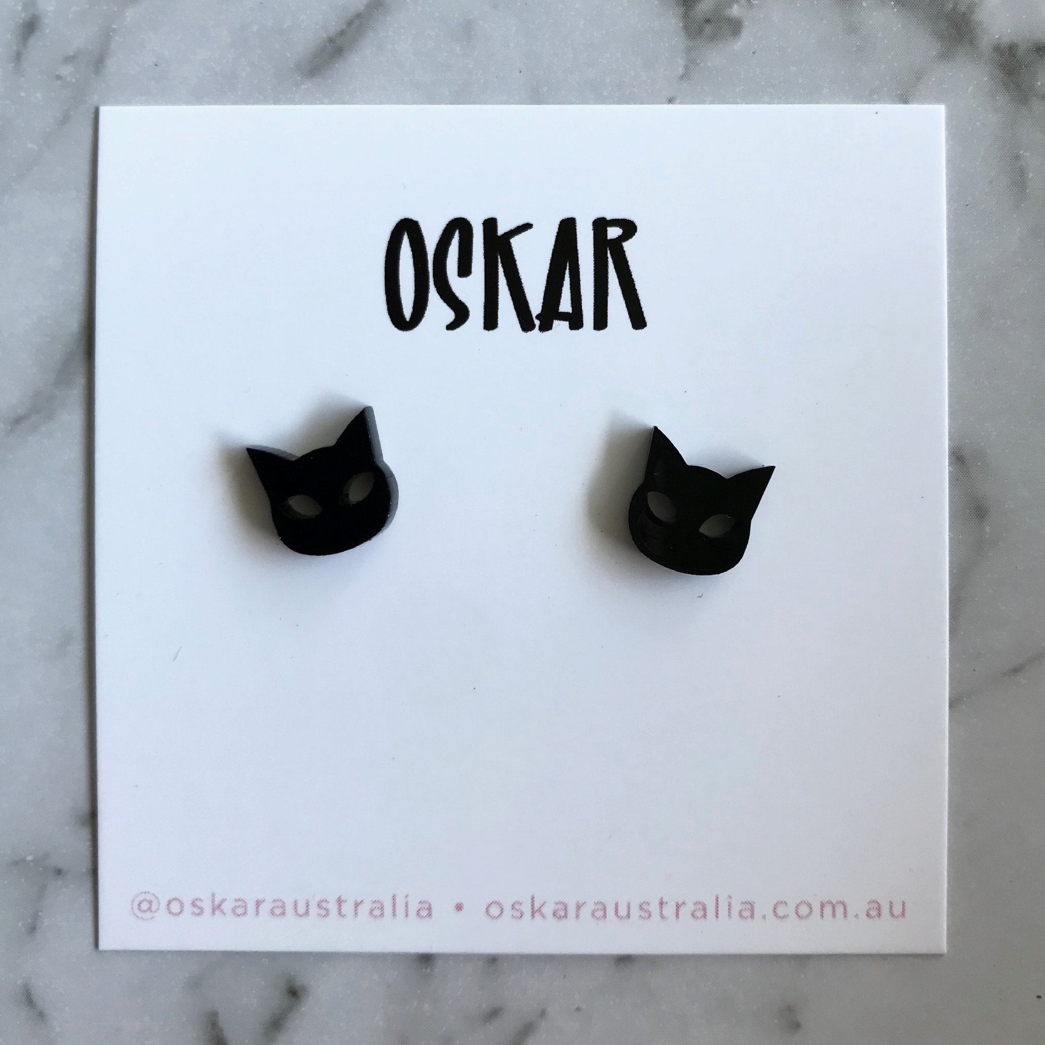 Cat earrings clearance australia